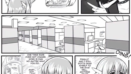 No lunch break Episode 1 - Weight gain comic