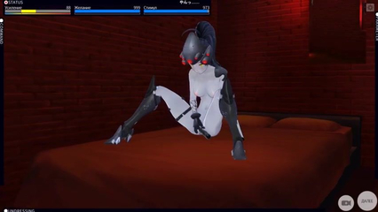 3D HENTAI OVERWATCH Widow masturbation orgasm